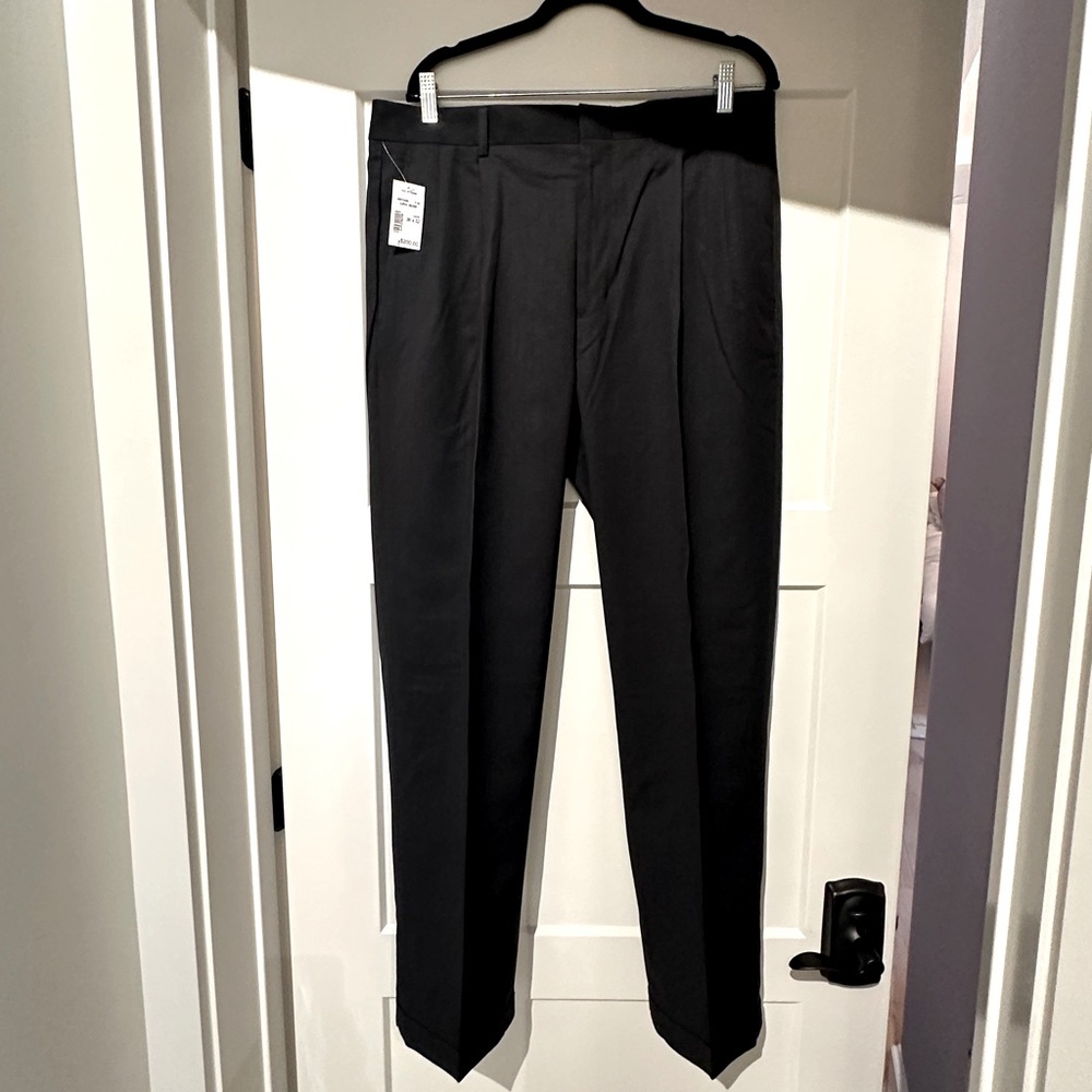Jos a bank traveler pants 100% wool 36 x32 - Picture 2 of 9